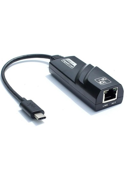 Type C To Ethernet USB 3.1 1000 Mbps Gigabit Ag Adaptor Kartı 5060