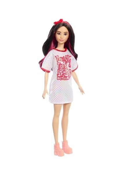 Büyüleyici Parti Bebekleri (Fashionistas) - Beyaz Tişört Elbiseli Bebek, Oyuncak fiyatları