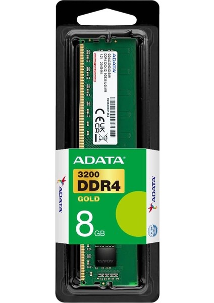 Premier Ddr4 3200MHZ 8gb Udımm 288PINS Masaüstü Bilgisayar Bellek Ram - Tekli (AD4U32008G22-SGN)