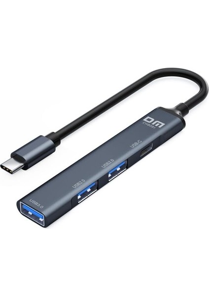 CHB081 Type-C To 4 Portlu USB 3.0 / USB 2.0 Çoklayıcı Dönüştürücü Hub