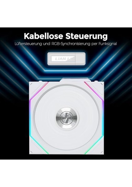 Li Unı Fan Tl Wıreless 1X120MM Beyaz Kasa Fanı (G99.12TL1W1W.00) fiyatları