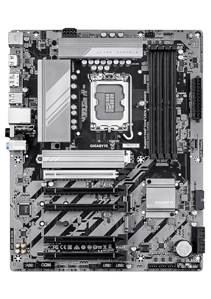 B860 DS3H WIFI6E Intel LGA1851 Atx Ultra Durable Anakart modelleri