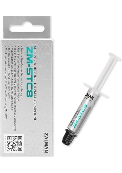 Zm-Stc8 Super Iletken 1,5gr Yuksek Performansli Termal Macun modelleri