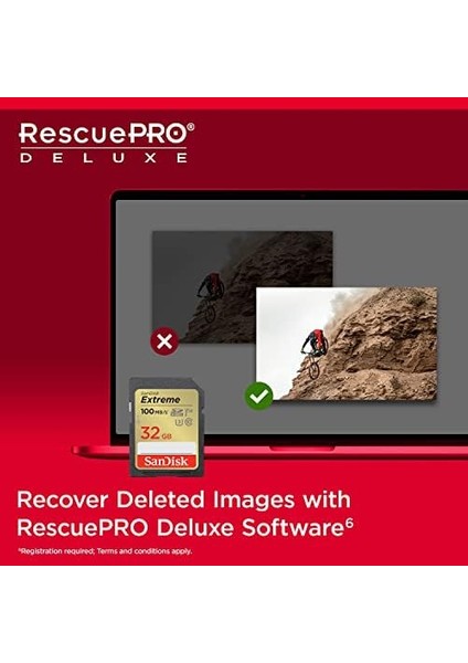 Extreme Sdhc Uhs-I Hafıza Kartı 32 GB (V30, 100 Mb/s Aktarım, U3, 4K UHD Videolar, Su Geçirmez, Darbeye Dayanıklı, Isıya Dayanıklı) fiyatları