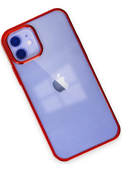 iPhone 12 Kılıf Element Silikon - Kırmızı modelleri