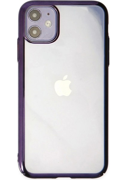 iPhone 12 Kılıf Element Silikon - Mor