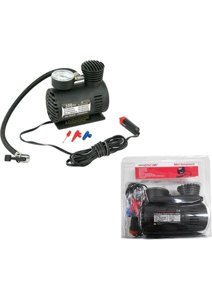 Taşınabilir Hava Kompresörü, 12 V 300 Psı Araba Lastikleri Için Hava Kompresörü Lastik Şişirme