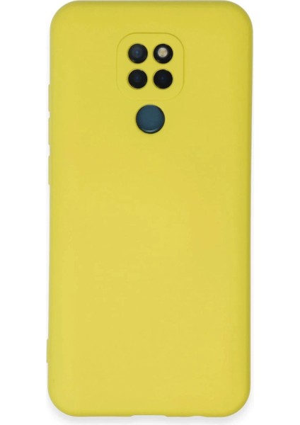 General Mobile Gm 20 Kılıf Nano Içi Kadife Silikon - Sarı