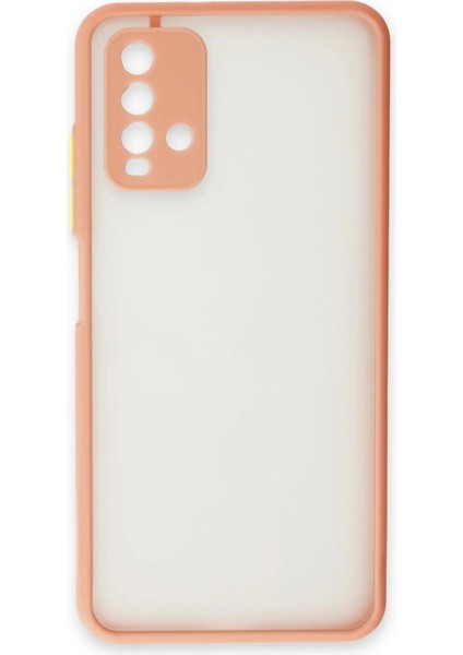 Xiaomi Redmi 9t Kılıf Montreal Silikon Kapak - Pembe