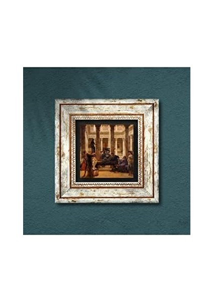Stone Bir Roma Sanat Aşığı Antik Roma Serisi Taş Duvar Tablosu - Çerçeveli Taş Tablo - Dekoratif Duvar Sanatı - Modern Ev ve Ofis Duvar Dekoru T1-42 modelleri