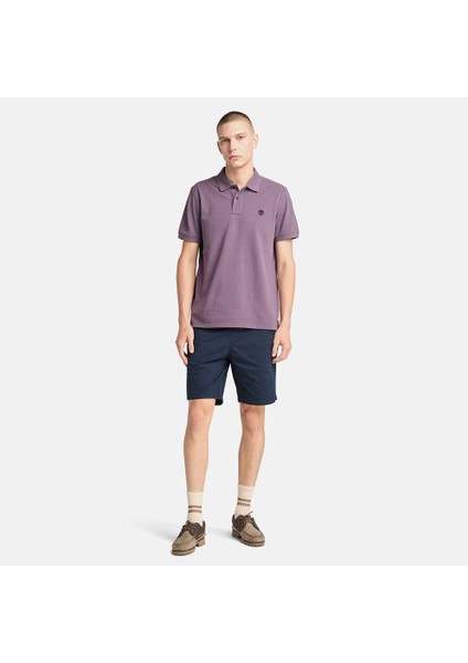 Mıllers Rıver Pique Short Sleeve Polo Erkek Mor Tshirt TB0A6VDPENX1 modelleri