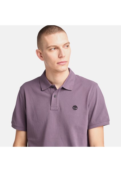 Mıllers Rıver Pique Short Sleeve Polo Erkek Mor Tshirt TB0A6VDPENX1 fırsatları