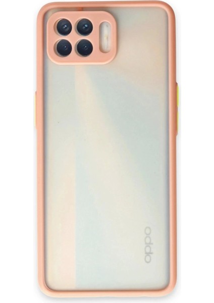 Oppo Reno 4 Lite Kılıf Montreal Silikon Kapak - Pembe