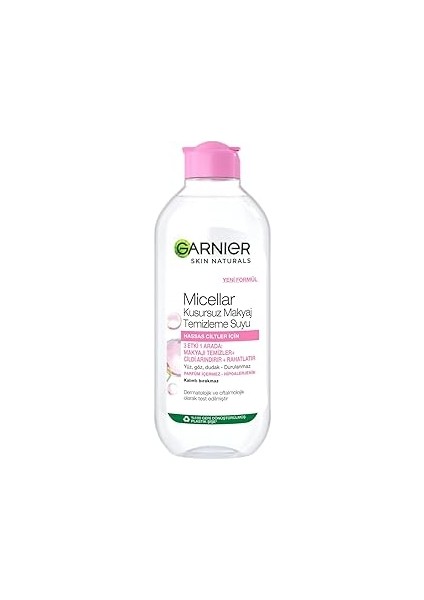 Garnier Skin Naturals Micellar Kusursuz Makyaj Temizleme Suyu (400 Ml)