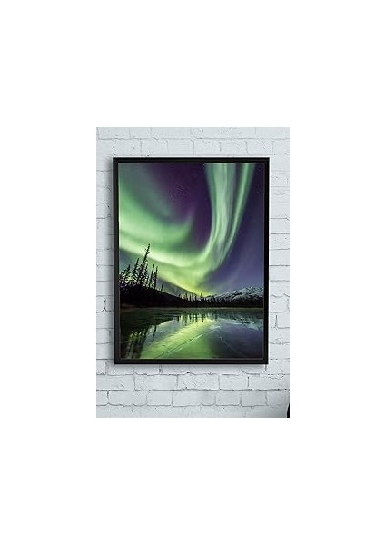 (9761) Alaska Aurora Mazara Çerçeveli Tablo (21X30CM)