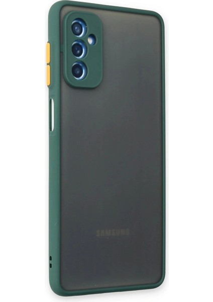Samsung Galaxy M52 5g Kılıf Montreal Silikon Kapak - Yeşil fiyatları