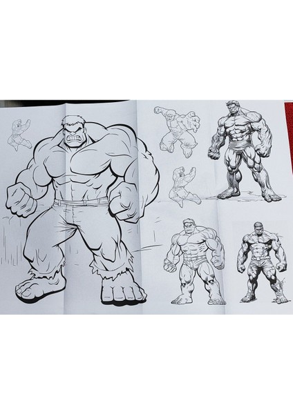 2 Adet Dev Boyama Kitabı (90CMX64CM)- (Pocemon / Hulk Figürlü) fırsatları