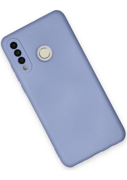 Huawei P30 Lite Kılıf Nano Içi Kadife Silikon - Lila modelleri