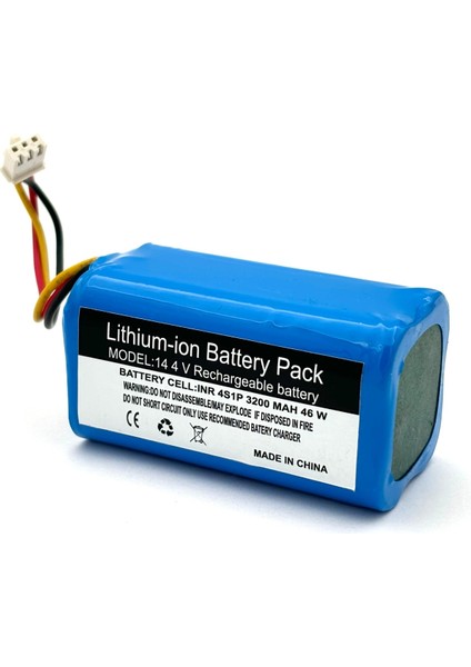 820P Robot Süpürge 3200 mAh 14.4 V Batarya – Orjinal Uyumlu Uzun Ömürlü, Yüksek Performans Pil
