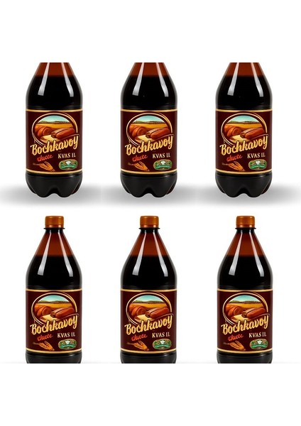 Kvas-Klasik Bochkovoy Filtrelenmiş Malt Içecek 1L.*6ADET
