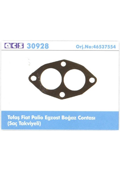 ACAR30928 - Egzoz Boğaz Contası Saç Palıo Marea 1.6 16V