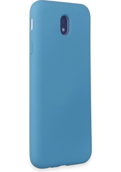 Samsung Galaxy J7 Pro / J730 Kılıf Nano Içi Kadife Silikon - Mavi fiyatları
