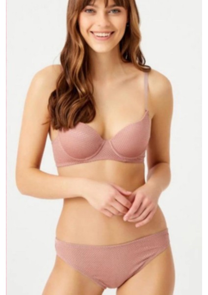 2526 Anı Küçük Petek Sütyen Takım Dolu Kap