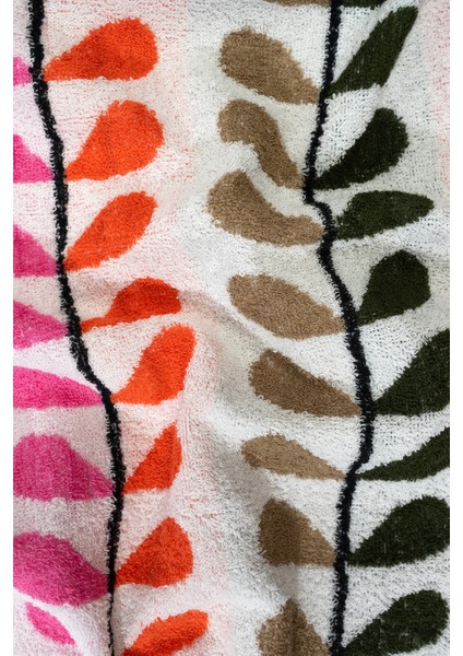 Olive Bloom 2'li El Yüz Havlusu Misafir Havlusu %100 Pamuk Hafif ve Yumuşak 50X80 Renkli