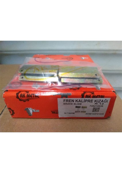 103F01030 - Fren Kaliper Kızağı R12 Takım ( Sag-Sol+Segman )