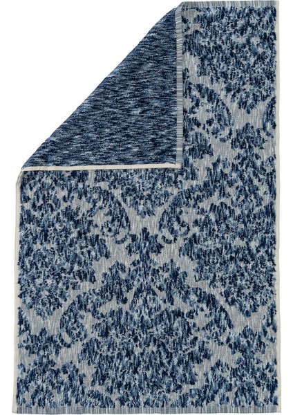 Marrakech %100 Pamuk El Yüz Havlusu Ipliği Boyalı Doğal Yumuşak Lüks 50X75 Lacivert modelleri