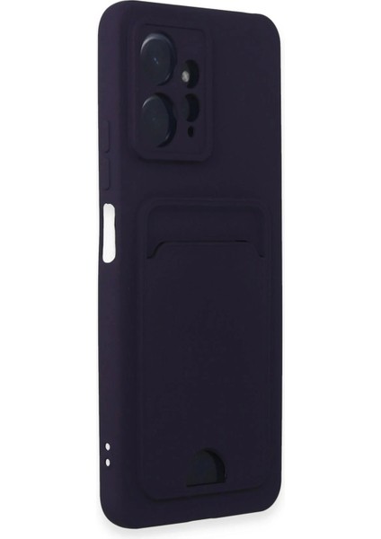 Xiaomi Redmi Note 12 4g Kılıf Kelvin Kartvizitli Silikon - Derin Mor fiyatları