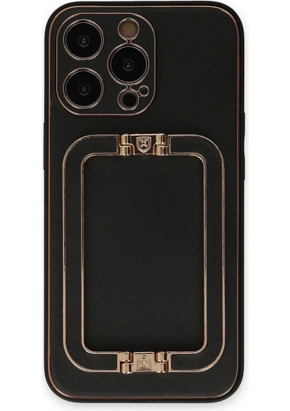 iPhone 13 Pro Max Kılıf Coco Elit Kapak - Siyah