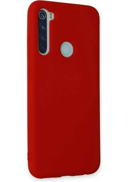 Xiaomi Redmi Note 8 Kılıf Nano Içi Kadife Silikon - Kırmızı fiyatları