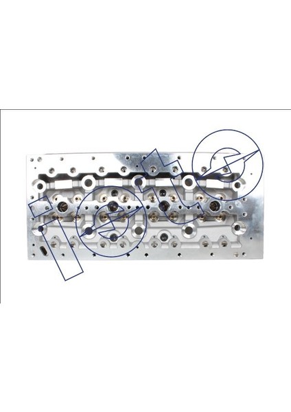 -10603-11015 - Silindir Kapağı Canter Daıly Ducato Boxer Jumper 2.3 Euro 6