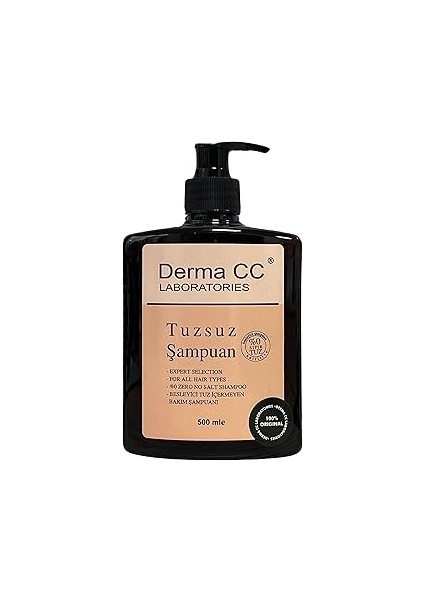 Derma cc Laboratories Tuzsuz Şampuan 500 ml