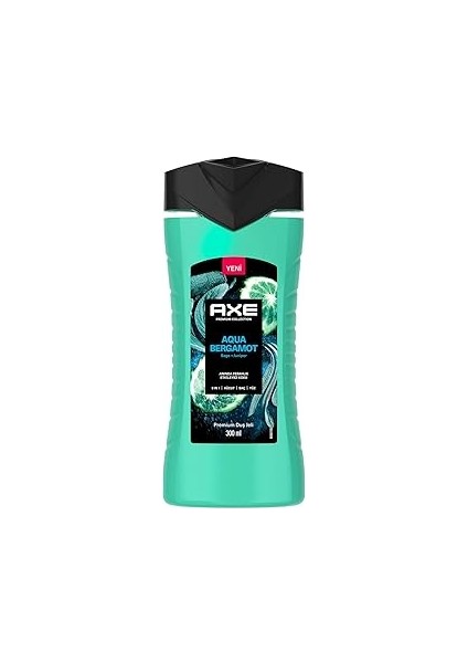 Premium Collectio Duş Jeli Aqua Bergamot 3 I 1 Vücut Saç Yüz 300 ml