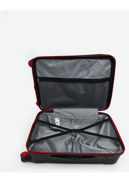 Yeni Sezon Kilit Detayli Orta Boy Valiz - S5QY04Z8 fırsatları