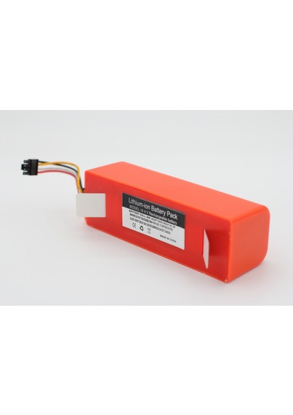 Q8 Robot Süpürge 6400 mAh 14.4 V Kutulu Batarya – Orjinal Uyumlu Uzun Ömürlü, Yüksek Performans Pil