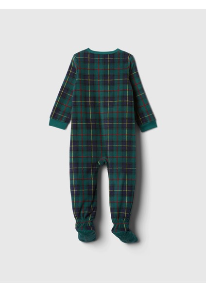 Bebek Koyu Yeşil Brannan Bear Işlemeli Tulum modelleri