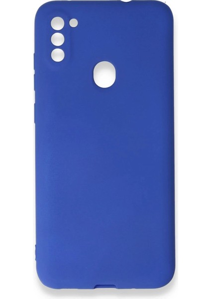 Samsung Galaxy A11 Kılıf First Silikon - Lacivert
