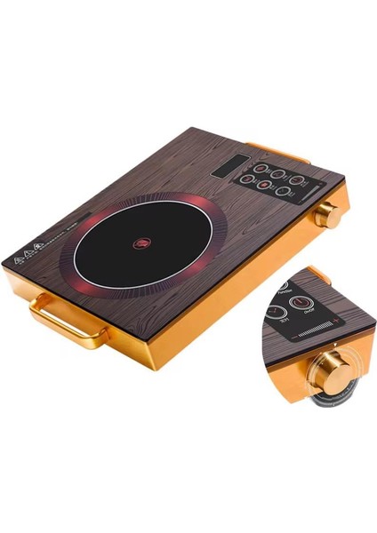 New Silver Crest 3500 Watt Isı Ayarlı Tüm Tencere Ve Tavalara Uyumlu Lazer Dokunmatik Elektrikli Indiksiyonlu kamp ve mutfak Ocak Bakır Sargı modelleri