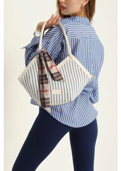 Hasır Büyük Boy Fular Hediyeli Omuz & Plaj Çantası fiyatları