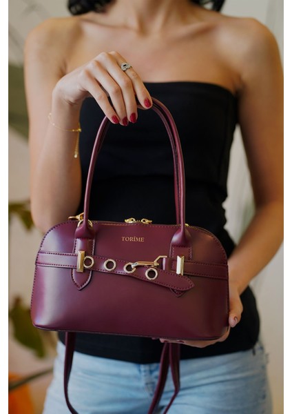 Kemer Detaylı Vegan Deri Kadın Çapraz Çanta indirimleri