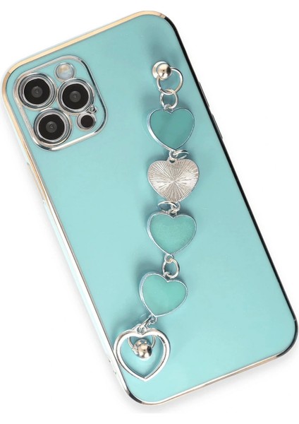iPhone 12 Pro Max Kılıf Esila Silikon - Su Yeşili fiyatları