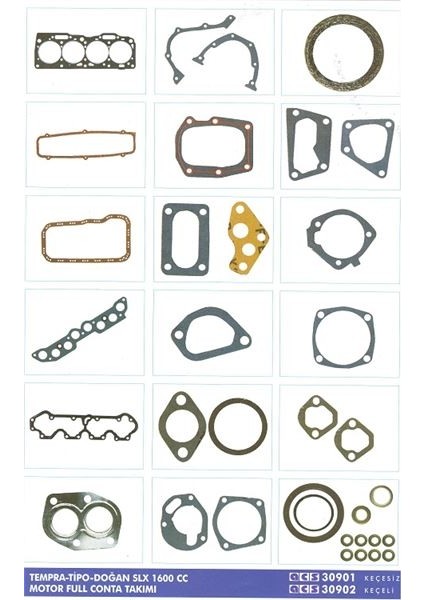 ACAR30901 - Motor Takım Conta Slx / Tempra Tıpo 1.6