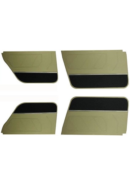 -RN01010404 - Kapı Döşemesi R9 Halılı Bej Nikelajlı