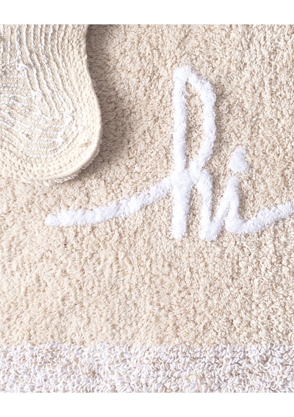 Gordes Banyo Paspası - Bej - 50x80 cm