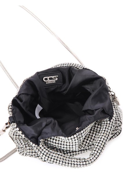 Siyah-Gümüş Ççs 17213 Omuz Askılı Kadın El Çantası indirimleri