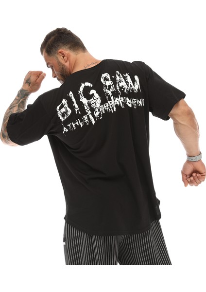 Oversize T-Shirt Rag Top Antrenman Üstü Big Sam 3340 modelleri