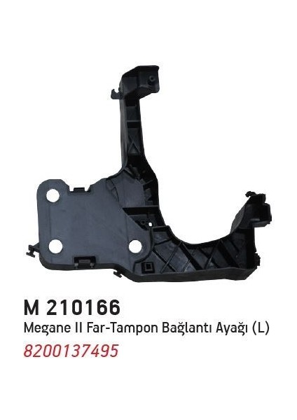 MRL210166 - Tampon Bağlantı Ayağı Sol Megane Iı 02>